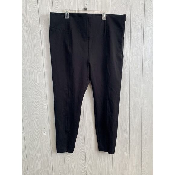 Good American Boss Pant Skinny With Zips Black (GA Size 8) 5XL - Picture 1 of 7